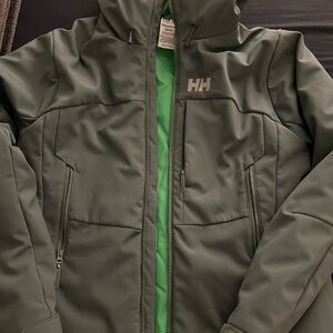 Helly Hansen Dark Green Jacket with Logo